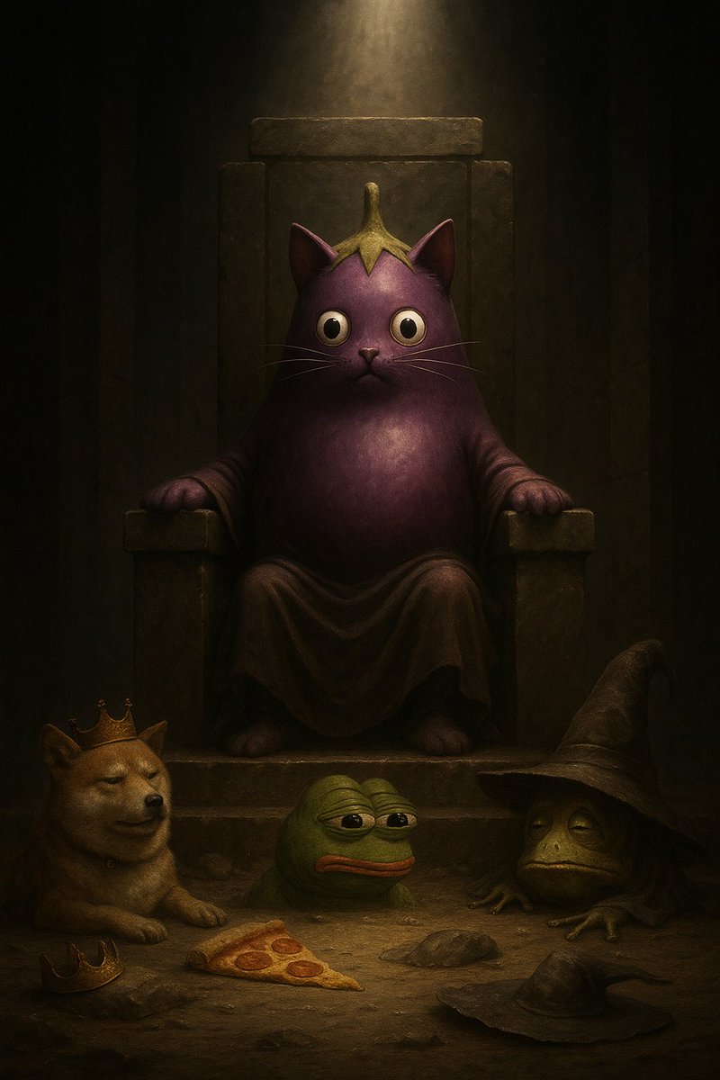 TheRotToken's tweet photo. Kingdoms rise and fall. Kings are forgotten.
The Cult endures.
There is a new ruler on the throne. Lirilarila. $ROT
#Solana #memecoin #crypto #ROT #NewKing https://t.co/vEKositp1K