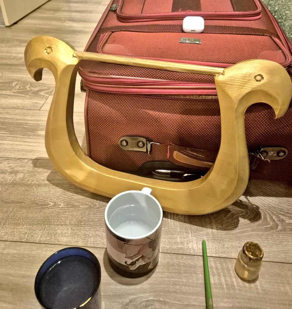 If I have a partner one day, I'll feel sorry for them because first of all our house will be like a cosplay workshop, secondly they'll have to make all my favorite ships with me. 
Crafting again btw