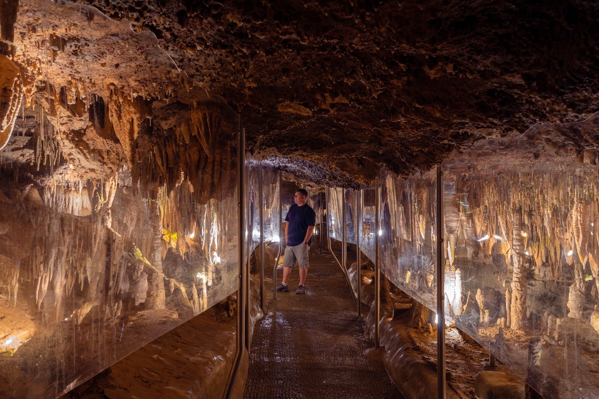 Missouri caves are my go-to summer spots to chill — and apparently Jesse James thought so too! Meramec Caverns served as a hideout for the James Gang in the 1870s. 😎🪨🔫

Dig deeper into the coolness of the Cave State: bit.ly/3GG1xtw

— Mo #ThatsMyMO

🏷️ @MoStateParks