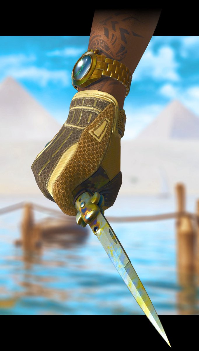 Svmmics's tweet image. Let me see those knife glove combos. I need some inspiration, who’s got the most unique one?
