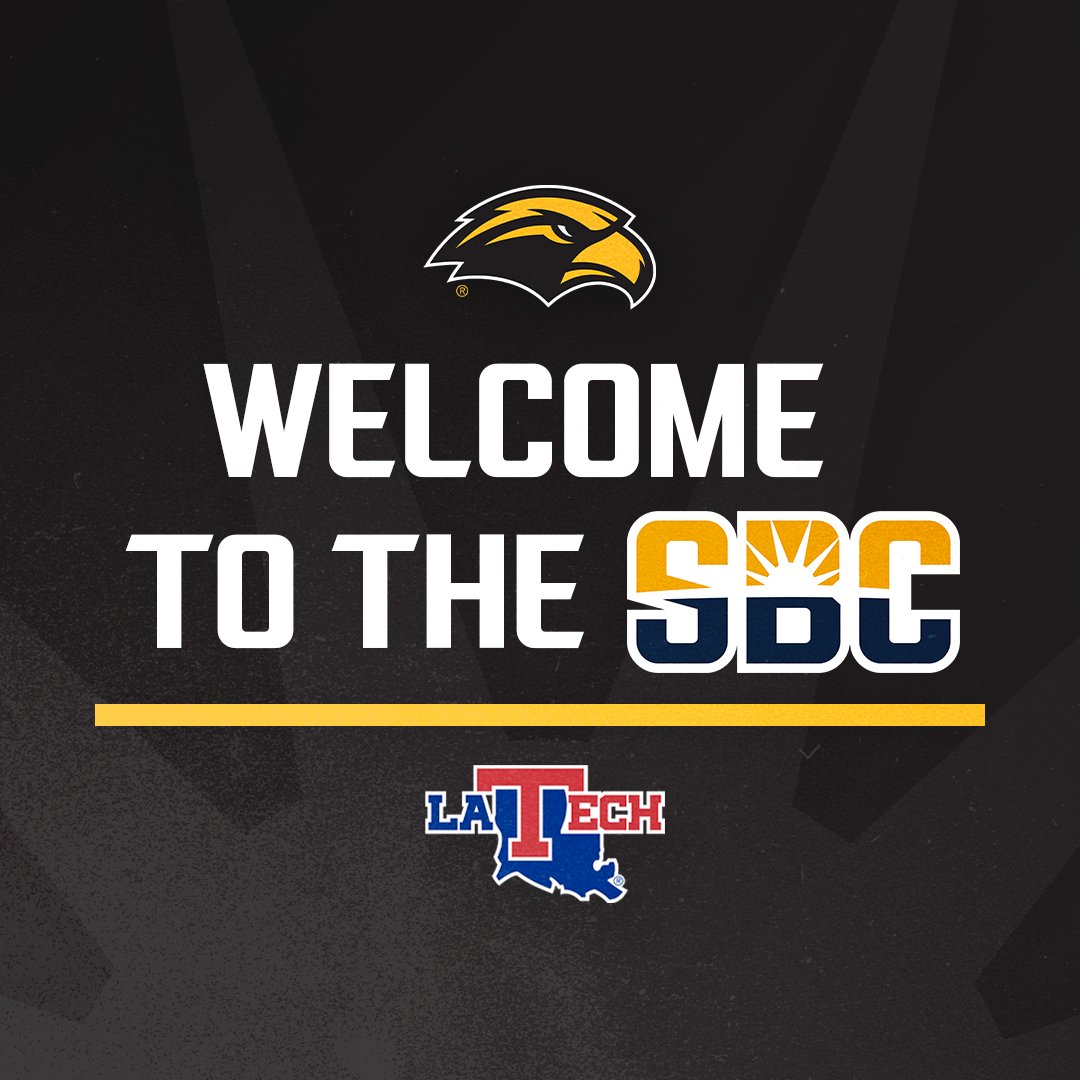 USMGoldenEagles's tweet image. a π₯ππ©πππ₯π¬ renewed π€
Welcome to the Sun Belt, @LATech
@SunBelt | #SMTTT