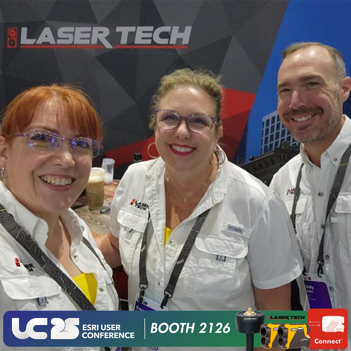 LaserTechInc_'s tweet image. Expo sessions for the 2025 #EsriUserConference are live, and we’re inviting attendees to meet our team at booth 2126 🤝
Tell us all about your work headaches - you might be surprised to find out how our smart measurement solutions can provide a cure!
#EsriUC #EsriUC2025