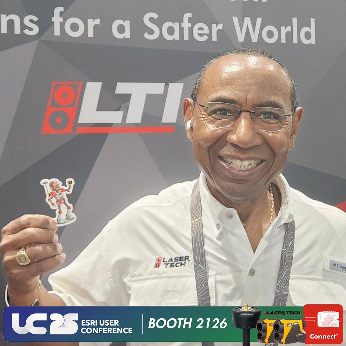 LaserTechInc_'s tweet image. Expo sessions for the 2025 #EsriUserConference are live, and we’re inviting attendees to meet our team at booth 2126 🤝
Tell us all about your work headaches - you might be surprised to find out how our smart measurement solutions can provide a cure!
#EsriUC #EsriUC2025