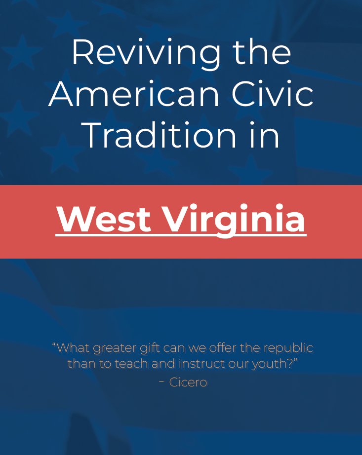 CardinalWV's tweet image. West Virginia has a proud tradition of resilience and civic duty, but our civics standards don’t reflect it.
In a new report, @taoneal lays out a bold vision to restore content-rich civic education and prepare students to be informed citizens, not just online activists.…
