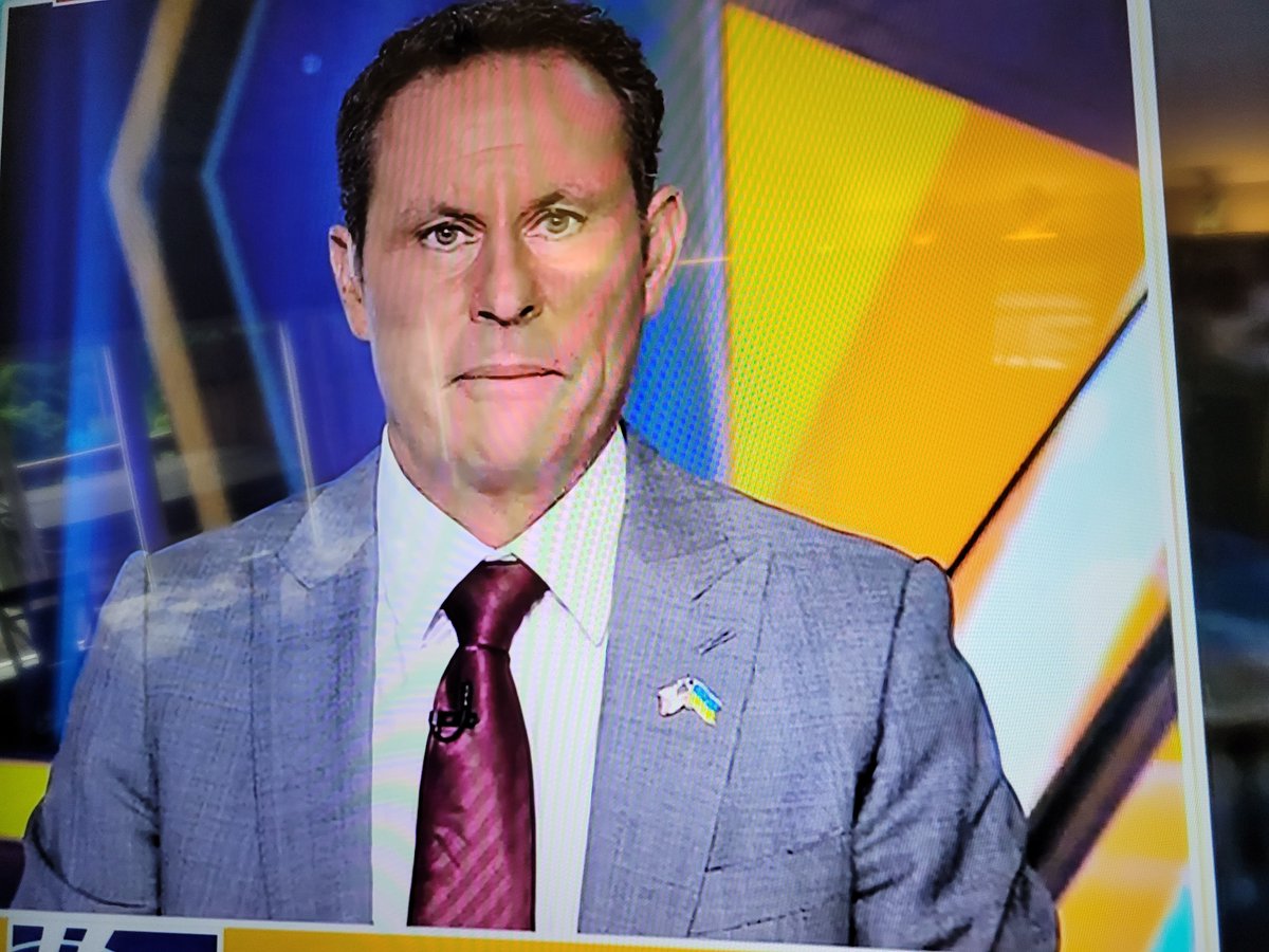 Clownmeade on Faux News this morning.  Strong words for Putin and a Ukraine lapel pin.  Establishment cuck.