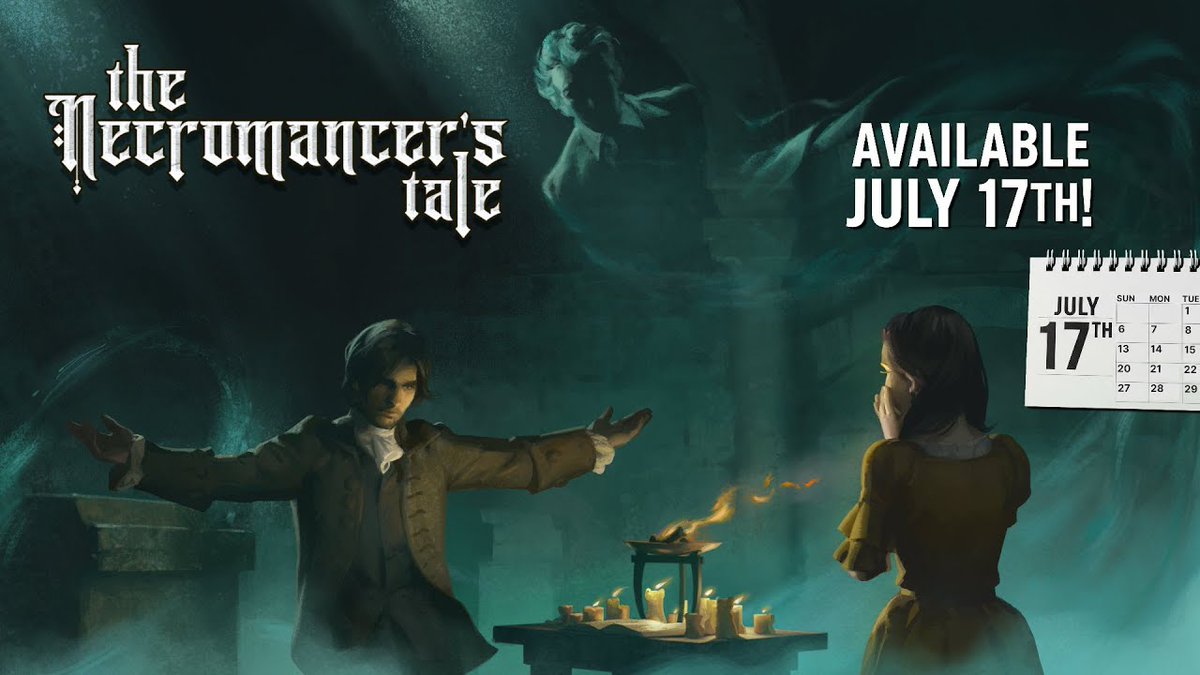 Giveaway time again folks, this time we have the upcoming game #TheNecromancersTale for Steam, releases July 17th and I've got 3 keys to giveaway away.  

Game info :

A story-rich gothic RPG. Master the rituals of an ancient spellbook. Raise an undead army to march against your