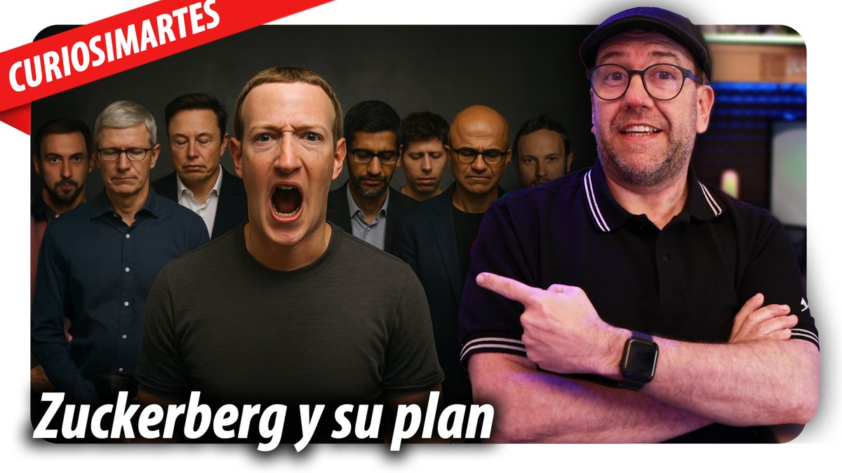 🧠 Zuckerberg va contra TODOS
¿Logrará META la superinteligencia? 

youtu.be/p--yvlEV-hQ?si…