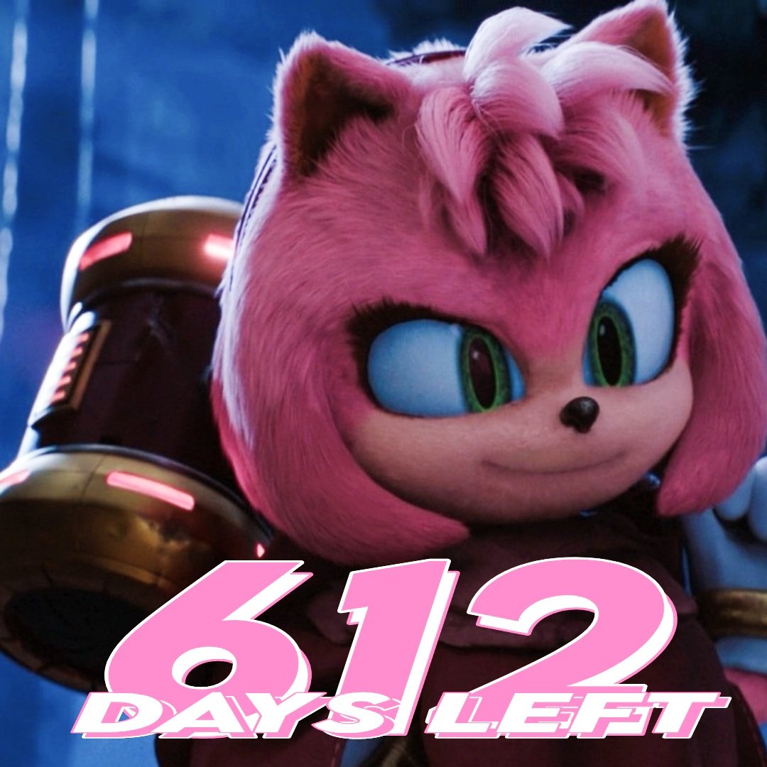 SonicCountdwn's tweet image. Hey everyone ! Hoping y'all are having a wonderful day !
612 days until #SonicMovie4 !