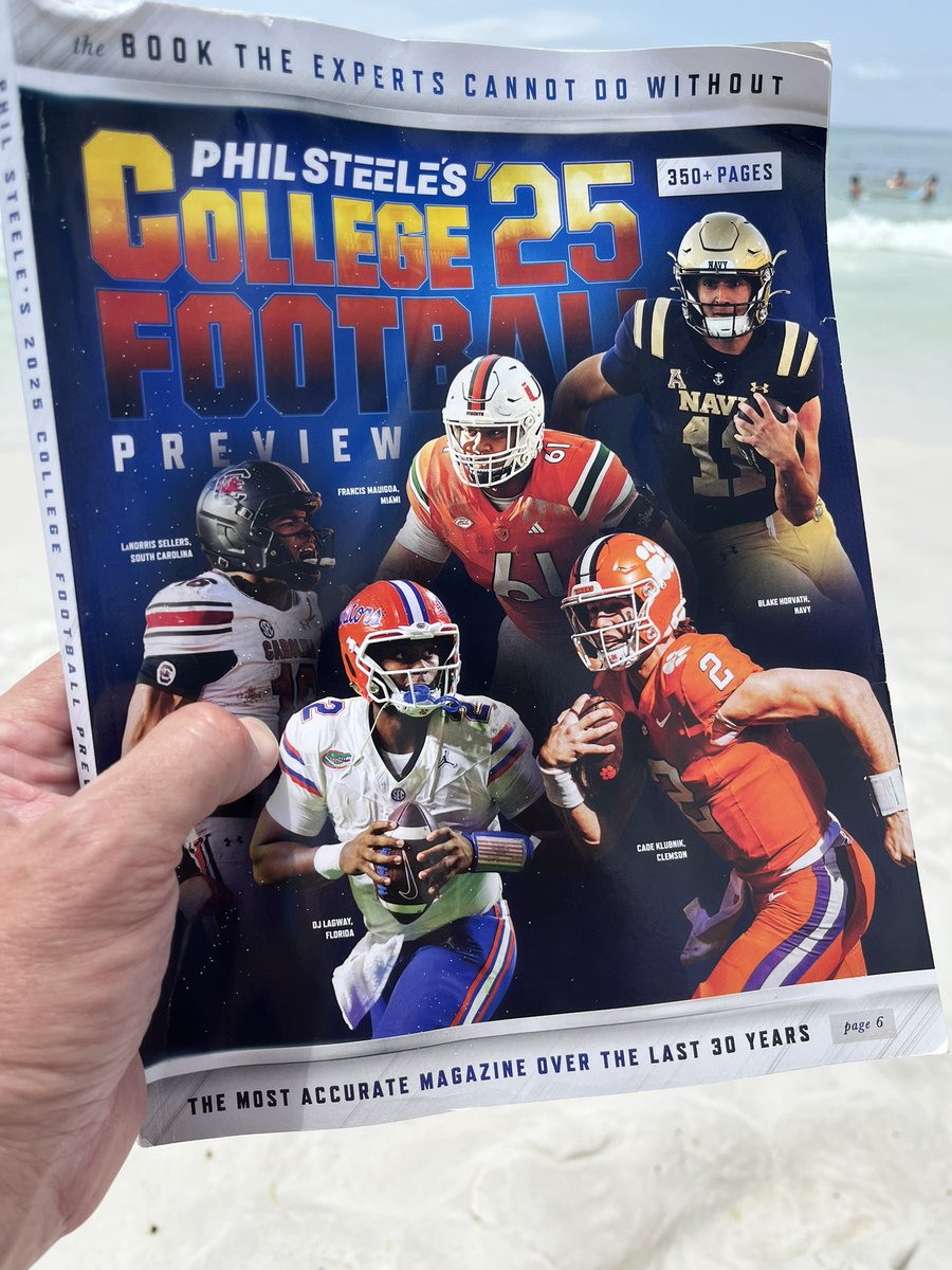 Wess_Moore's tweet image. I devoured this year’s Phil Steele Magazine on vacation. @philsteele042 joins us on @1037TheBuzz today at 1:06!