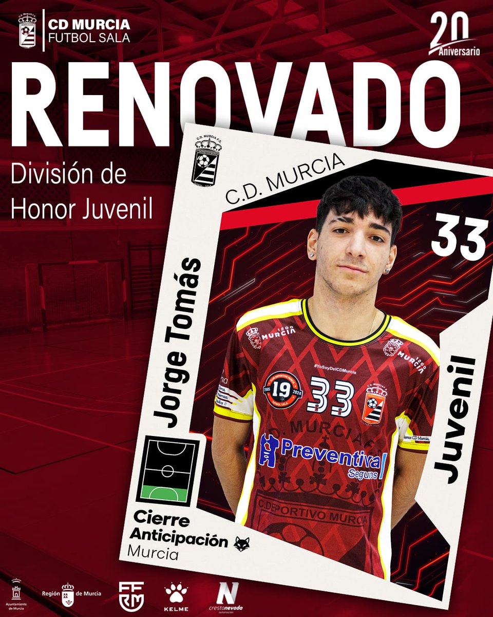 ✅️RENOVACIÓN TOP🔝

🇪🇸Encantados de poder anunciar una de las grandes renovaciones del DHJ✌️

📢Jorge Tomas renueva su compromiso con el club con el objetivo de luchar por todo!!❤️‍🔥

⚜️Muchas gracias y las mayores de las suertes!!👌💪