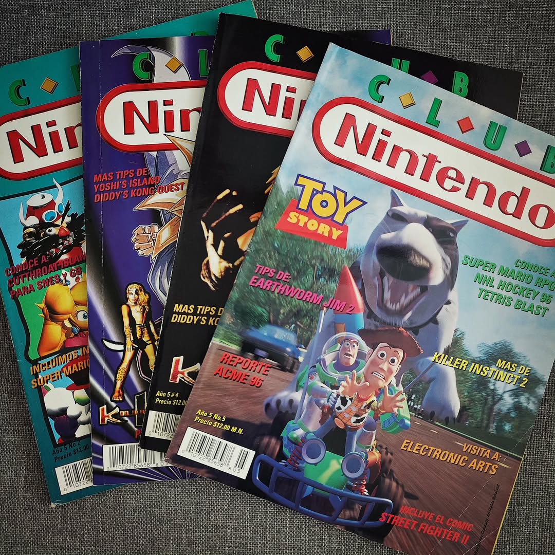 El escaneo de la semana para @clubnintendolat; año 5, 1996 🔶  #ClubNintendo #CNportada