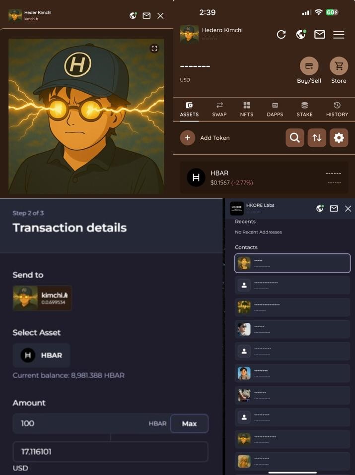 HederaKimchi's tweet image. 🖼️ [Free Event] Decorate Your Wallet with Your Own NFT Profile PFP and Experience True Web3!✨

Want to personalize your @hedera wallet with a unique NFT?
Or join the Hedera Kimchi community through a fun and meaningful NFT?

It’s more than just a profile picture!
⚙️ A wallet PFP…