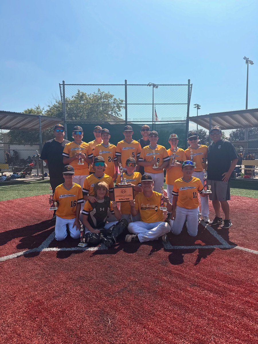 Congratulations to the Lake County Lightning Russo!! They took 1st place in gold! We are all so proud of you!!