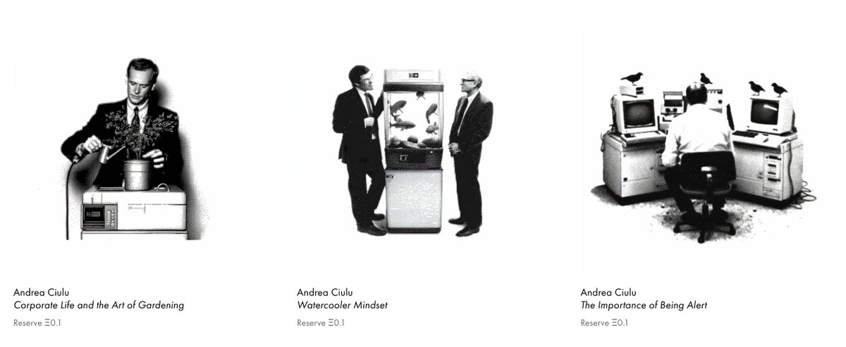 Oh well. 

The three pieces from "The Nature of Our Dreams" are now live.

Links below.