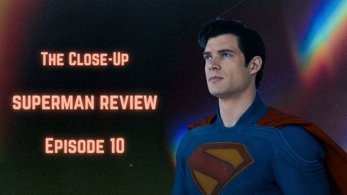 TheCloseUpPod's tweet image. We talk about the biggest film of the summer and the newest James Gunn film Superman! Links below⬇️⬇️

Spotify: open.spotify.com/episode/1XIF8h…
Youtube: youtu.be/qFowtc5qmUQ?si…