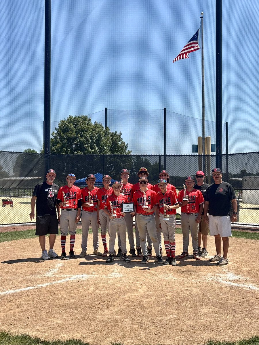 Congratulations to the Dunham Bulls White! They took place in 2nd place in silver! We are all so proud of you!!