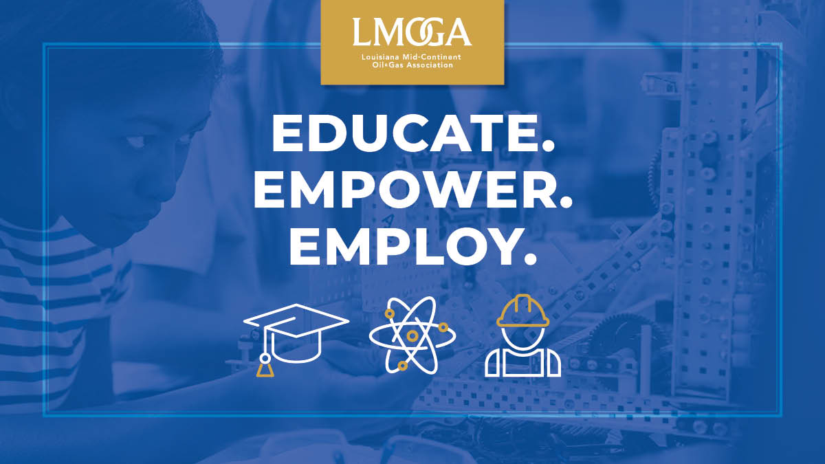 LMOGA's tweet image. Louisiana’s industry invests in the next generation through STEM programs, scholarships, & workforce training. 📚⚙️
The industry helps students build careers in science, technology, engineering, & mathematics. Skills that keep our state competitive & our energy future strong.