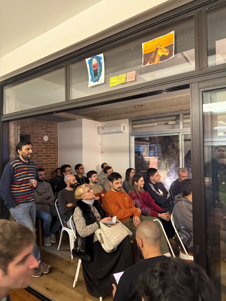 Ruby Uruguay (@rubymontevideo) on Twitter photo Big thanks to <a href="/wyeworks/">wyeworks</a> for hosting an incredible Ruby Meetup last Thursday! 🏡✨
<a href="/salidux/">Diego Salido</a> and <a href="/jmbejar/">Jorge Bejar</a> shared fresh ideas and sharp insights that sparked great conversations all around. Always a pleasure to connect and learn with such a passionate community. 😄 Big thanks to <a href="/wyeworks/">wyeworks</a> for hosting an incredible Ruby Meetup last Thursday! 🏡✨
<a href="/salidux/">Diego Salido</a> and <a href="/jmbejar/">Jorge Bejar</a> shared fresh ideas and sharp insights that sparked great conversations all around. Always a pleasure to connect and learn with such a passionate community. 😄