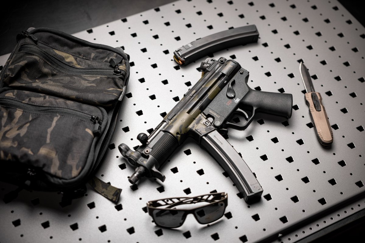 HecklerAndKoch's tweet image. "The Multicam Black SP5K isn't real, it can't hurt your wallet."
The Multicam Black SP5K: