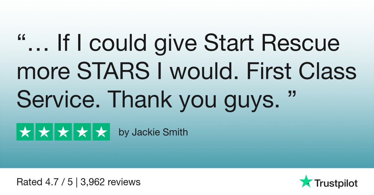 A breakdown rescue that deserves more than 5 stars ⭐

Thanks Jackie! 🧡