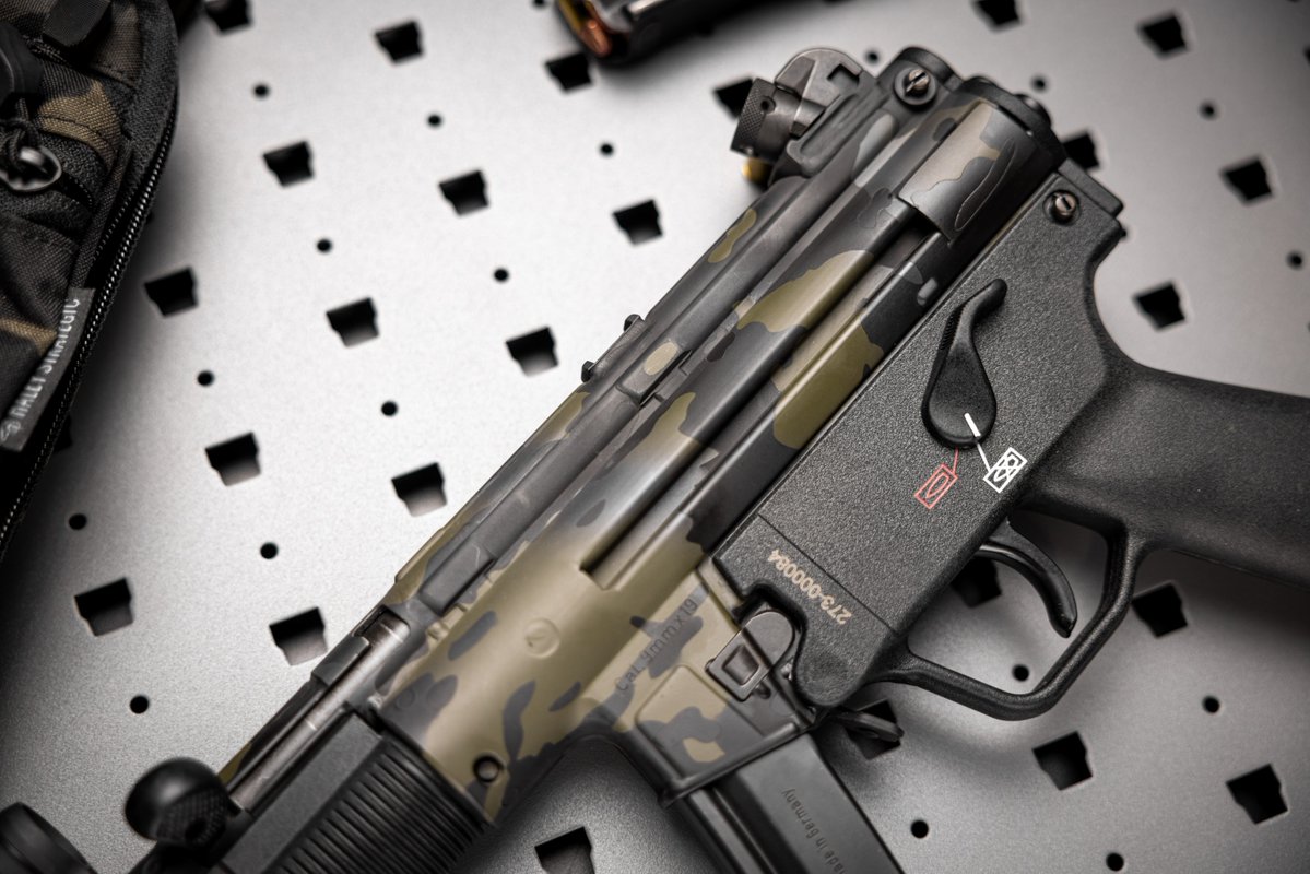 HecklerAndKoch's tweet image. "The Multicam Black SP5K isn't real, it can't hurt your wallet."
The Multicam Black SP5K: