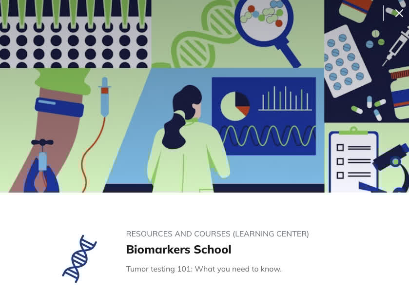 FightCRC's tweet image. Want to better understand how biomarkers impact your #CRC diagnosis?
Enroll in our free Biomarker School and start learning today: community.fightcrc.org/share/6vq9HsRo…
Thank you, @SiliconBio, for supporting this important education! 💙