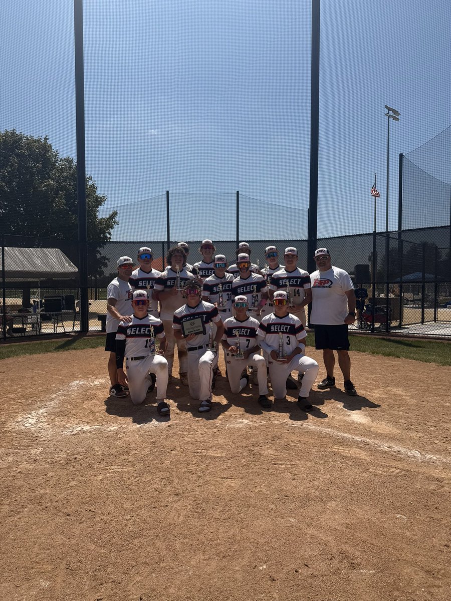 Congratulations to ESP Select American 2028! They took place in 2nd place in gold! We are all so proud of you!!