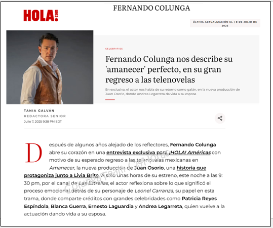 AdriLoreCT's tweet photo. #FernadoColunga habla de #LeonelCarranza #Amanecer @amanecertvof @osoriojua #ColungaTeam https://t.co/0iTKlqK8rD