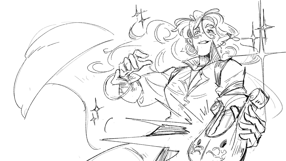 battletailors's tweet image. Commission (which are SO OPEN right now) WIP for Coff at 🦋!
coffeee.bsky.social