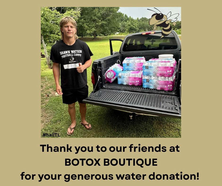 CoachJasonTone's tweet image. Thank you to our sponsors that gave us water this summer! As hot as it’s been our boys love it! @TLH_Football