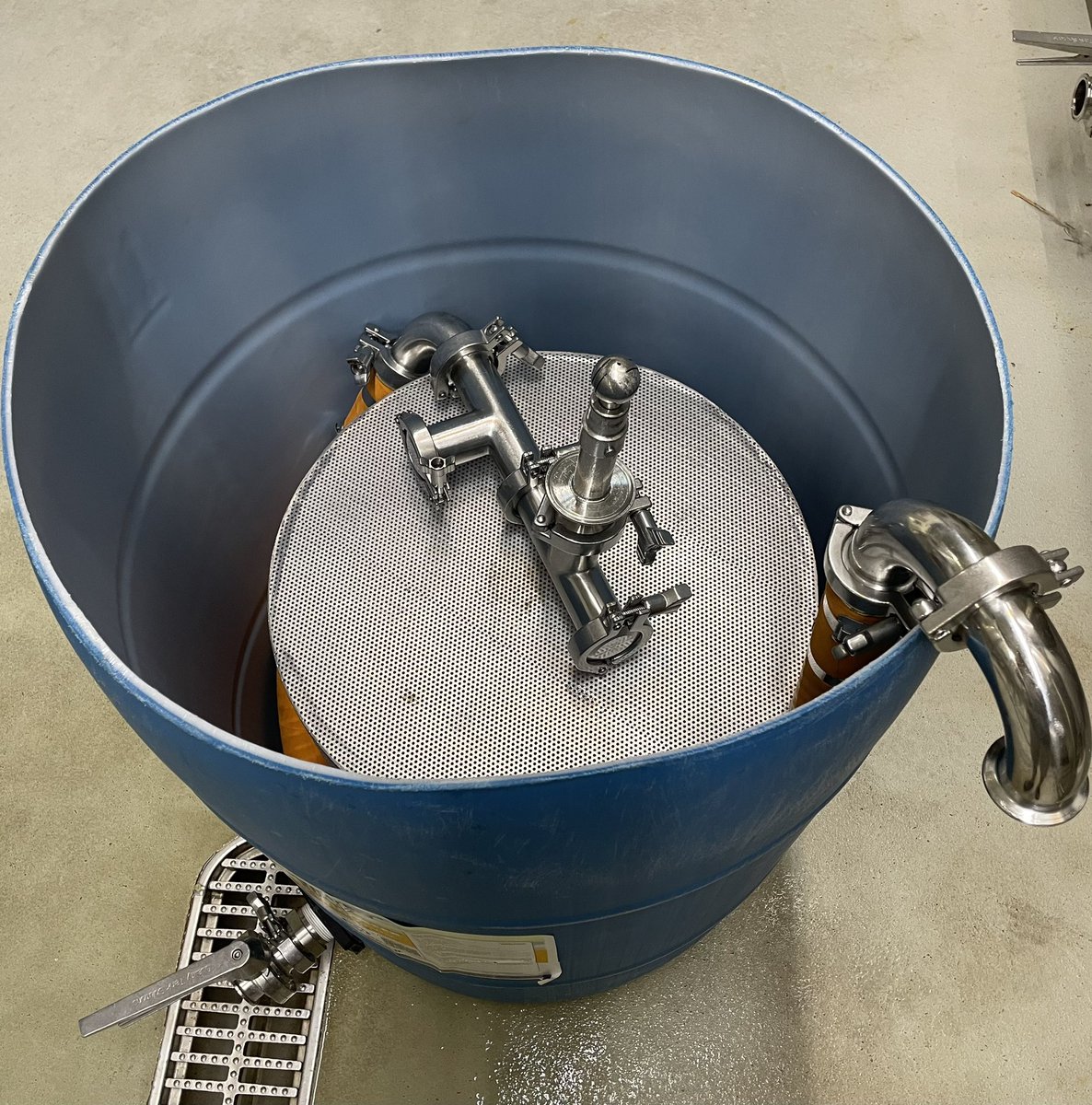 When the cellar team has to clean 40 firkins, they figure out how to make it work.