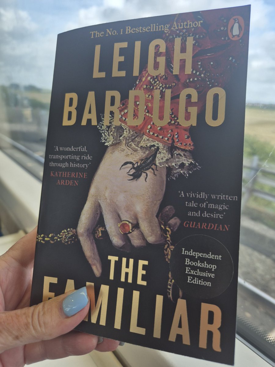 On my way to #Tillylovesbooks #bookclub at #chapter34 independent bookshop in Shoreham. This month's read is The Familiar by Leigh Bardugo. Can't wait to find out what everyone thinks of it. #bookpost