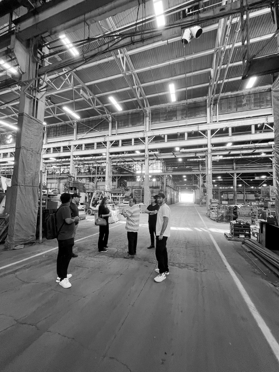 Heard you guys like factories… <a href="/SchramIAm/">Brandon Schram</a> <a href="/AdamGartenberg/">Adam Gartenberg</a> right off the plane