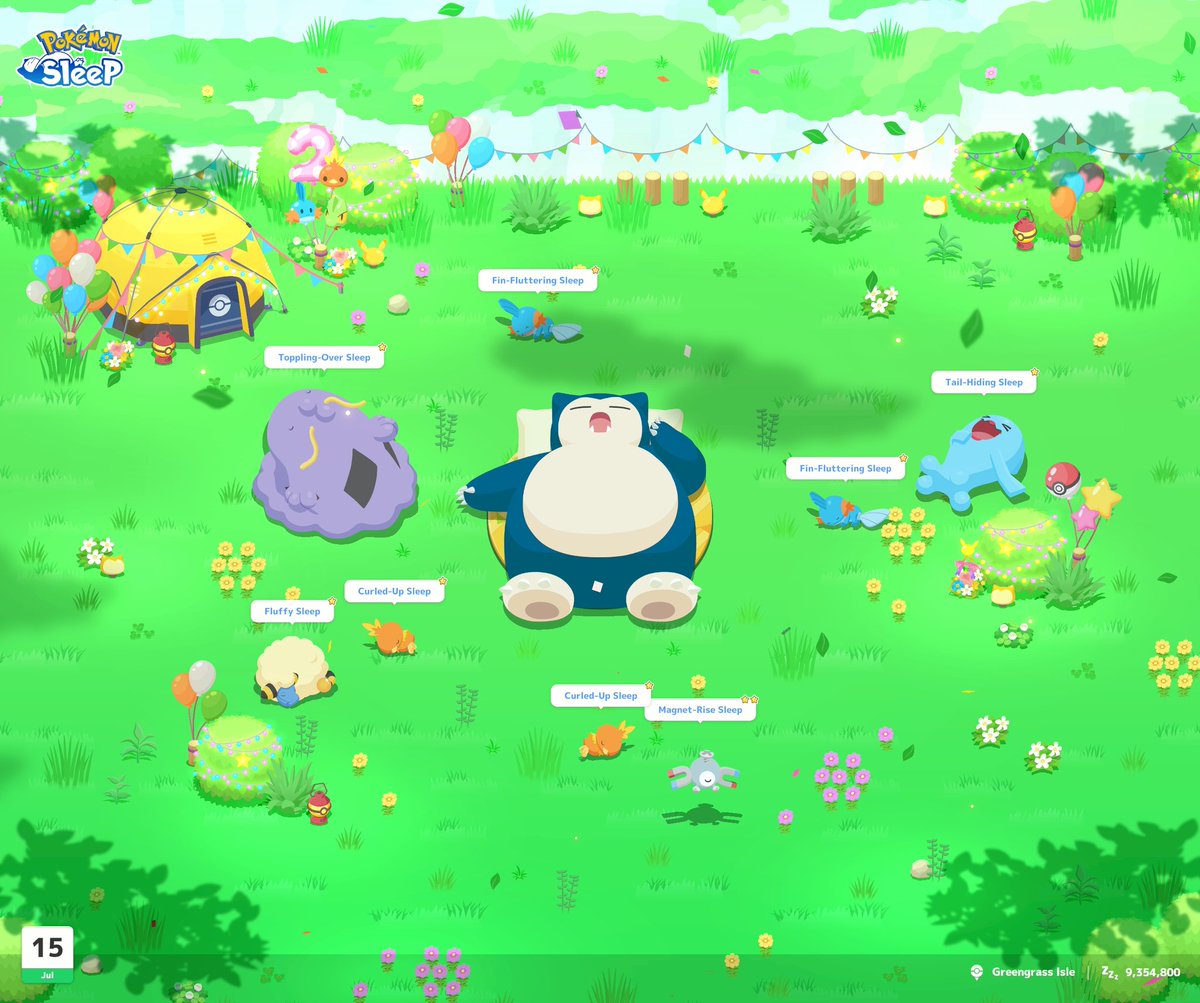 ConFoxy's tweet image. #PokemonSleep2nd