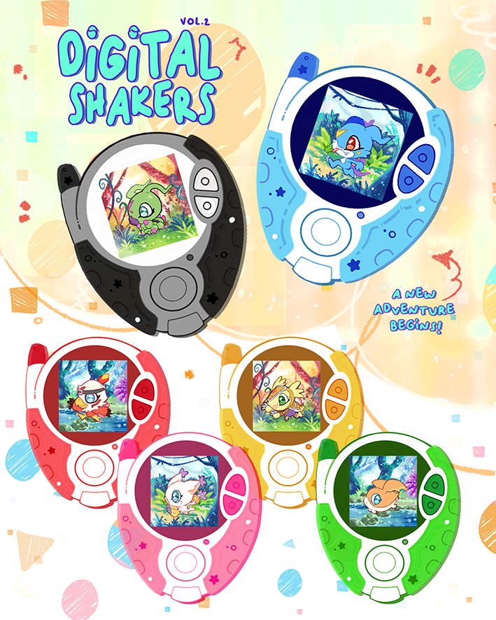 HolaMoniMoni's tweet photo. ✨Digital Shakers Vol. 2✨

Oh no, it seems the digital world need our help again, who will it be your new digital friend in this new adventure? Let me know  👀

💞Pre0rder's are open!💞

Share will be greatly appreciated!
🍀Where? Thread below! https://t.co/xsnc8IbiE4