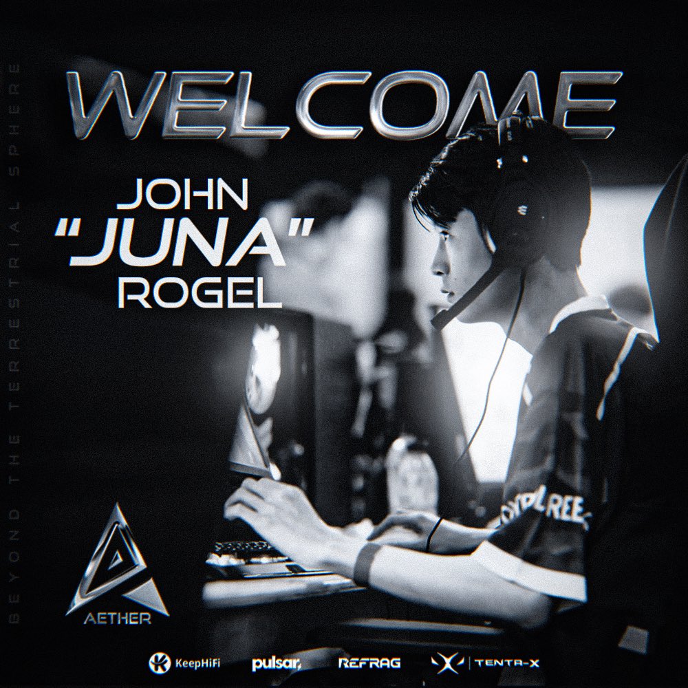 Roster Update 🔃

Please join us in welcoming Juna as our new 5th!

<a href="/1flxw/">connor</a> will be moving to inactive status and will remain under the Team Aether banner. 

We thank him for his time, and the impact he’s made on and off the server.