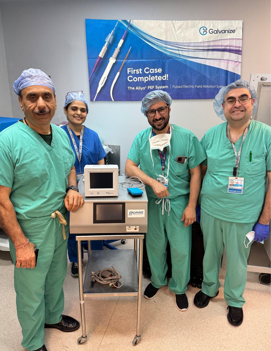 Congratulations, Ash Tewari, MD and his team at <a href="/MountSinaiNYC/">Mount Sinai Health System</a>. Dr. Tewari performed his first Aliya® PEF procedure using the INUMI™ Flex needle, the first endoscopic #PEF ablation device.  We look forward to our partnership!

Visit GalvanizeTX.com to learn more!

#INUMI