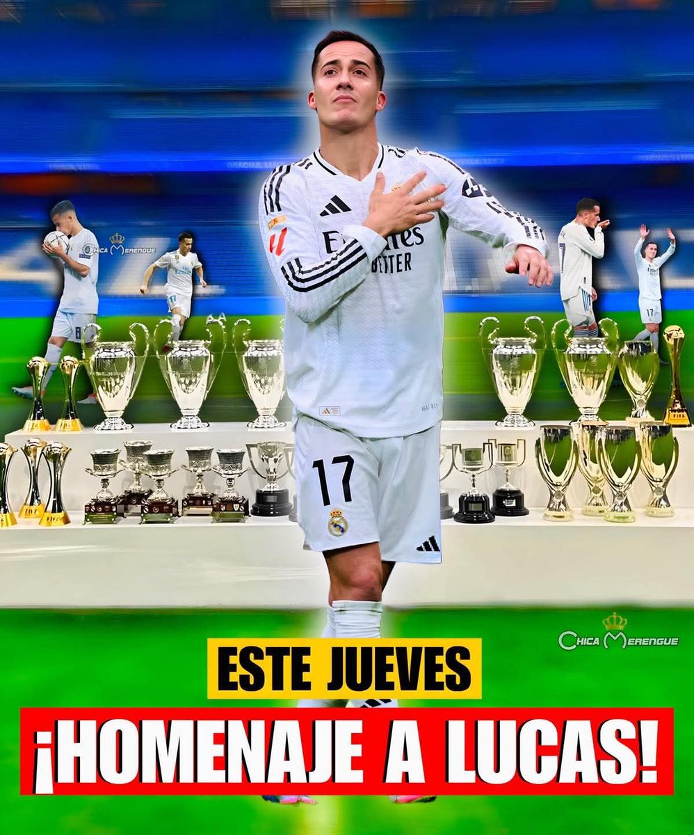 GRACIAS POR TODO OEEO SOBRE TODO POR TU PROFESIONALIDAD Y TU MADRIDISMO INCONDICIONAL.🙌🙌🙌🙌