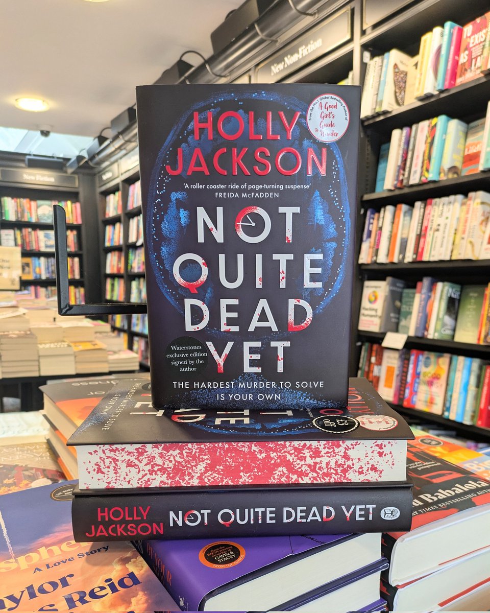 The first ever adult thriller from Holly Jackson - the mega-selling author of A Good Girl's Guide To Murder - finds the victim of a brutal attack, which has left her with only seven days to live, setting out to solve her own murder.
#waterstones #notquitedeadyet