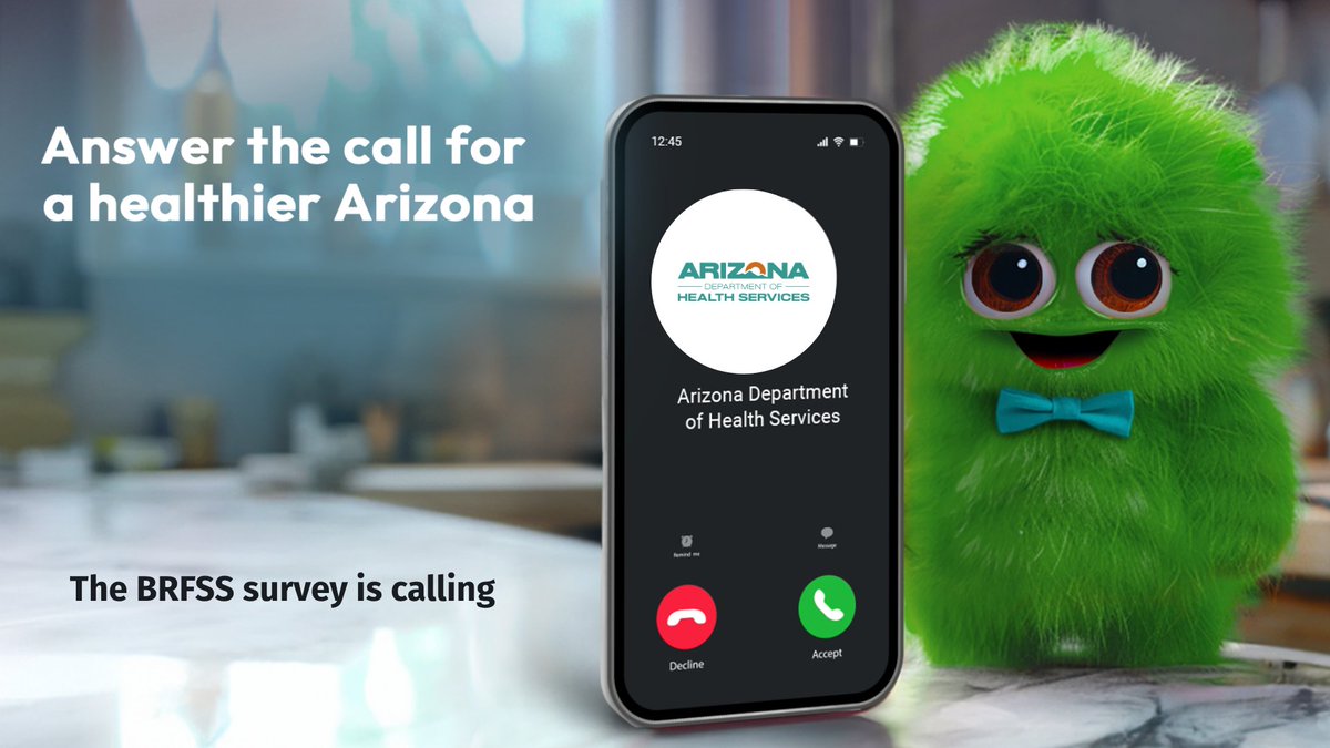AZDHS's tweet image. 📞 Ever get a call asking about your health habits? It might be the Arizona #BRFSS!

This phone survey helps us understand health trends across the state. Your answers help shape better care &amp;amp; policy. 💙

#AZHealth