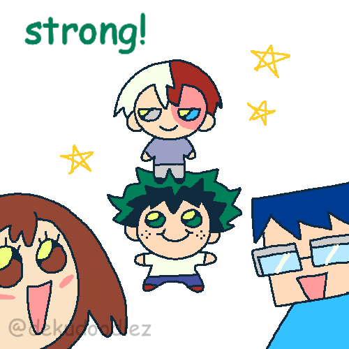 dekudoodlez's tweet photo. happy birthday deku https://t.co/9iPwlNPtAt