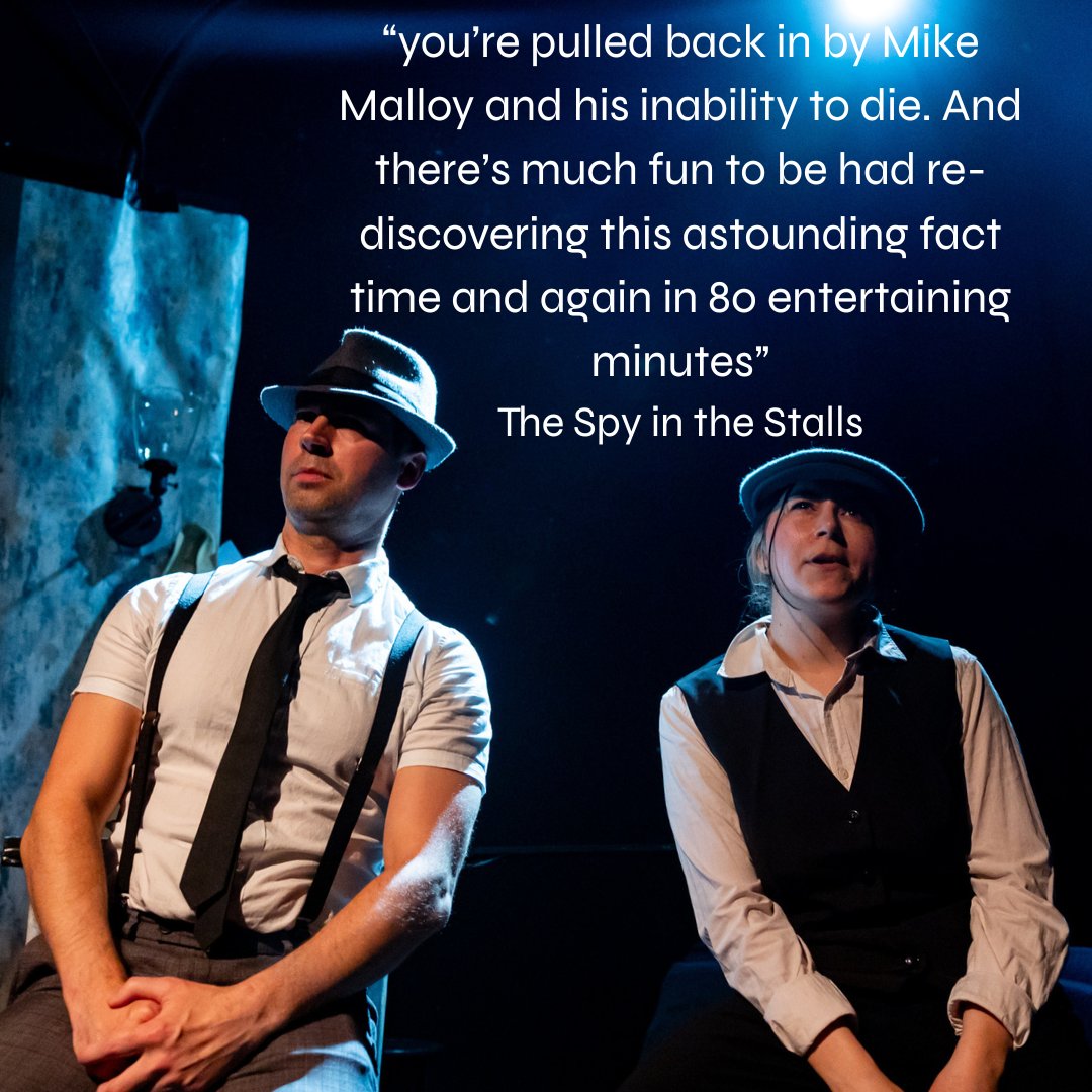 Audiences and critics alike are loving Mike Malloy, the man who simply will not die.

This is the world premiere of Luke Adamson’s darkly comic new play - The Unkillable Mike Malloy.

🎟 Don’t miss out:
thebridgehousetheatre.co.uk/shows/the-unki…

Photos © Cam Harle