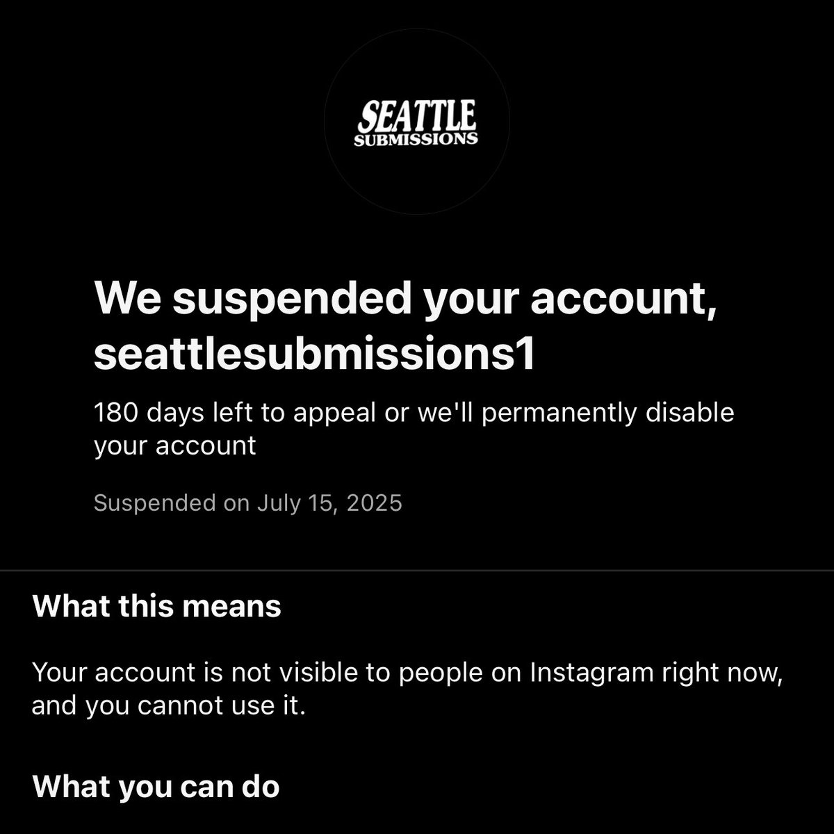 SEATTLESUBMISS's tweet image. Built SeattleSubmissions from scratch 177K+ followers, real local news, community stories. @Instagram just wiped us out with no warning. Account was likely compromised. We’re appealing, but small creators & local news need better protection. @Meta @mosseri please help.…