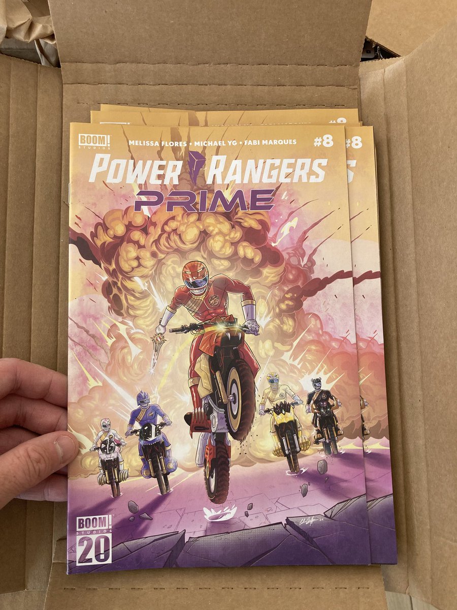 Colgriff84's tweet image. Comp day in comics will always be a great day. Forever grateful for the opportunities in comics that I have been given. Can’t wait to do more @boomstudios #powerrangersprime #powerrangerswildforce