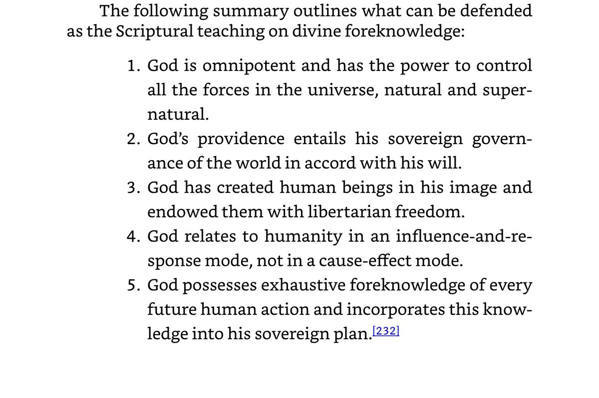 JoeyRogersMBC's tweet image. Screen shots from ch. 4 of @DrDavidLAllen most recent work, Liberating Romans from Reformed Captivity. Shots are of a summary that “outlines what can be defended as the Scriptural teaching on divine foreknowledge.”
I took a couple days to slowly work through chapter 4, devouring…