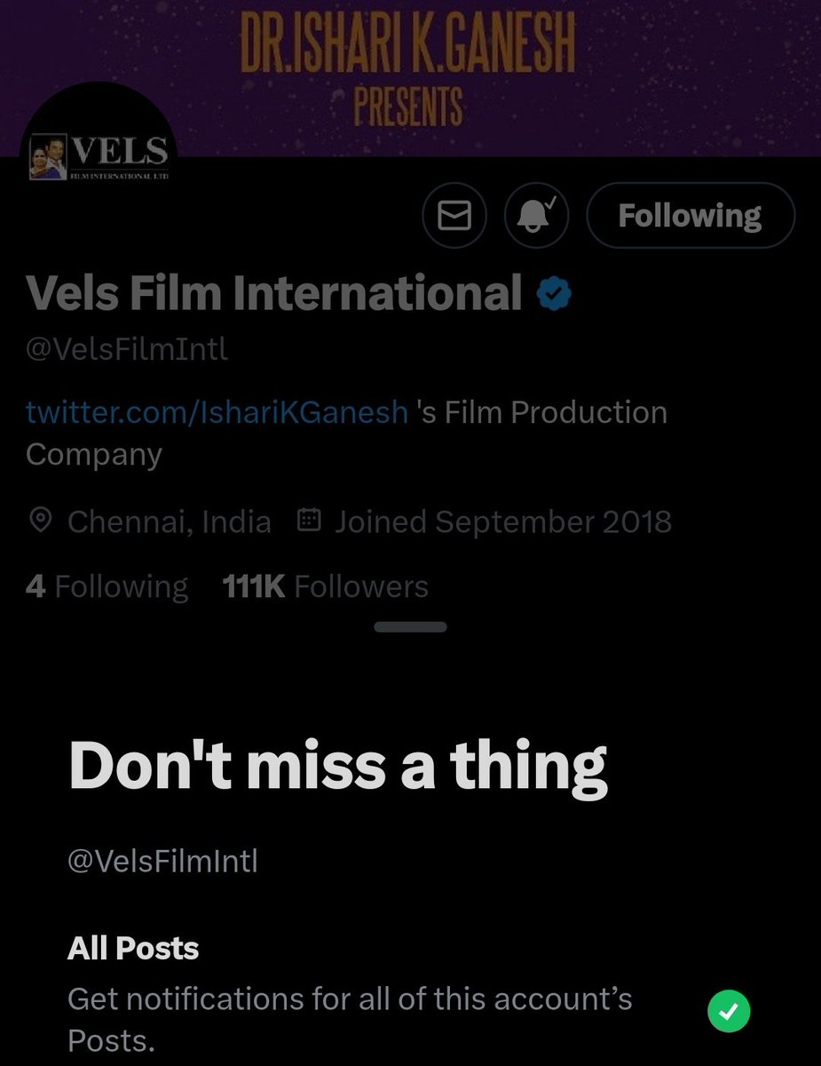 Ready Ready Notifications On.. 💥✨

#ChiyaanVikram @Chiyaan #Chiyaan64