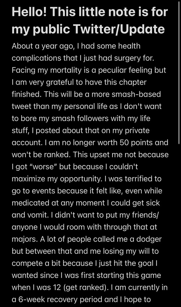 charsarc_'s tweet image. please read if u r willing to, don’t wanna get too personal on my public Twitter just giving a (needed) update