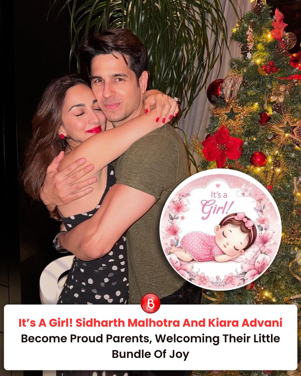 It’s a Girl! #SidharthMalhotra &amp; #KiaraAdvani Welcome Their Little Princess!❤️

Congratulations <a href="/SidMalhotra/">Sidharth Malhotra</a> <a href="/advani_kiara/">Kiara Advani</a> 🤗

#BollywoodBubble
