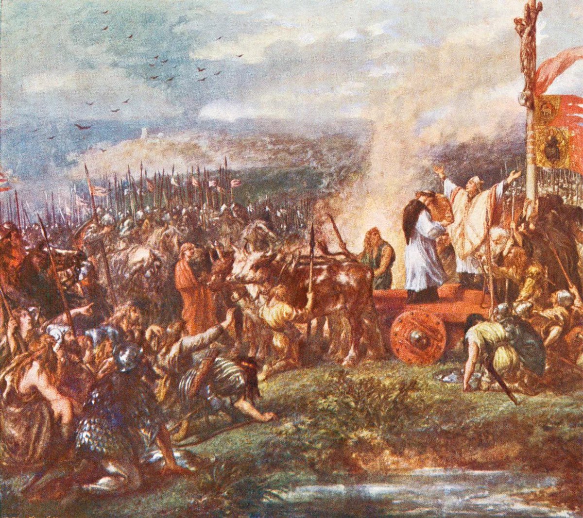 England's first, and often forgotten, civil war: The Anarchy (1135-1153). Following Henry I's death, a brutal 19-year conflict erupted between his daughter, Empress Matilda, and his nephew, Stephen of Blois, for the throne. It was a period of chaos known as "when Christ and his