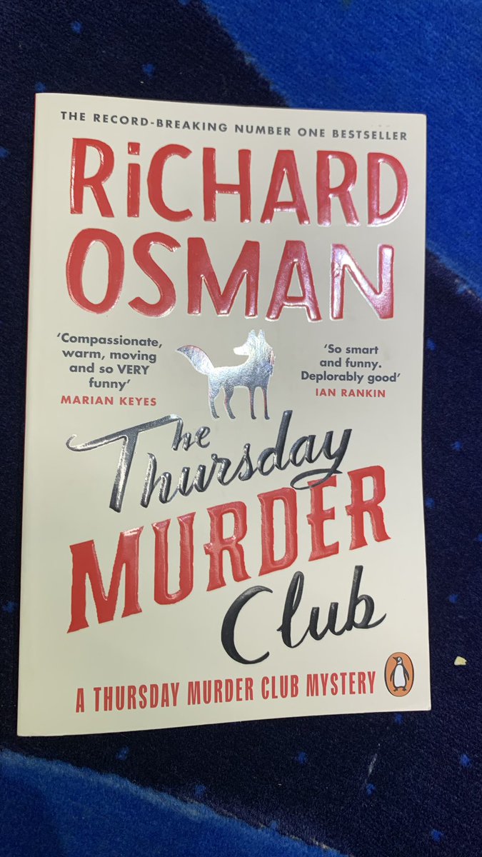 daykind19's tweet image. Just finished this by @richardosman (late to the party, I know)
I thought the characterisation was outstanding. Loved the quirks and intricacies of the main four, particularly Elizabeth. Honestly, not a big fan of the ending but willing to give the next book in the series a go.